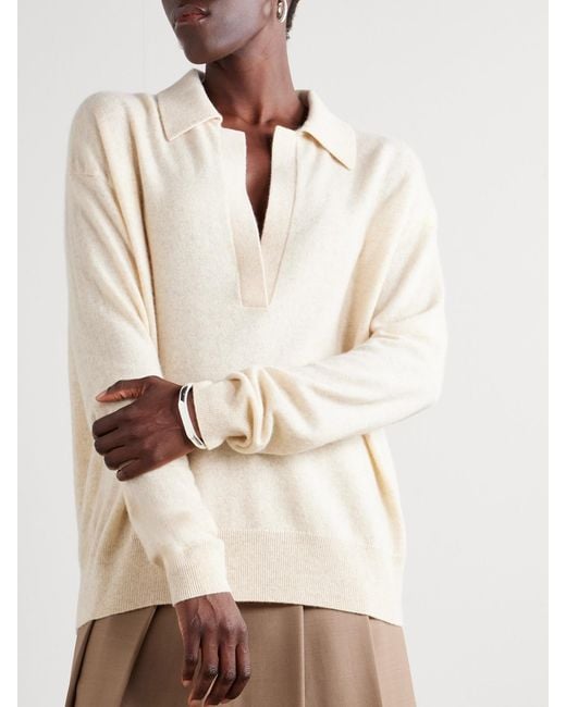 Altuzarra Natural Zaq Cashmere Sweater