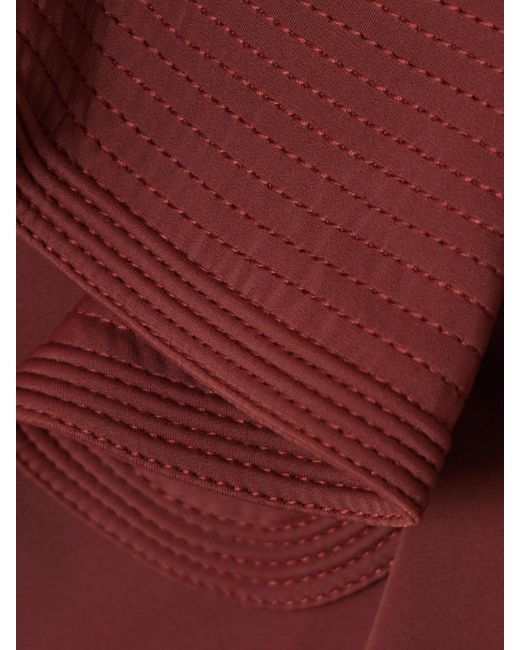 Johanna Ortiz Red Boleros Y Voleros Badeanzug Mit Volant