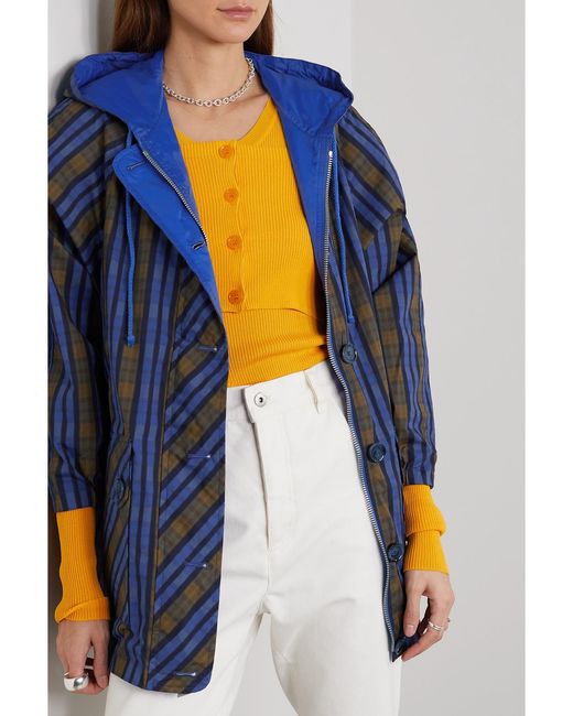 ERL Blue Reversible Padded Shell Parka