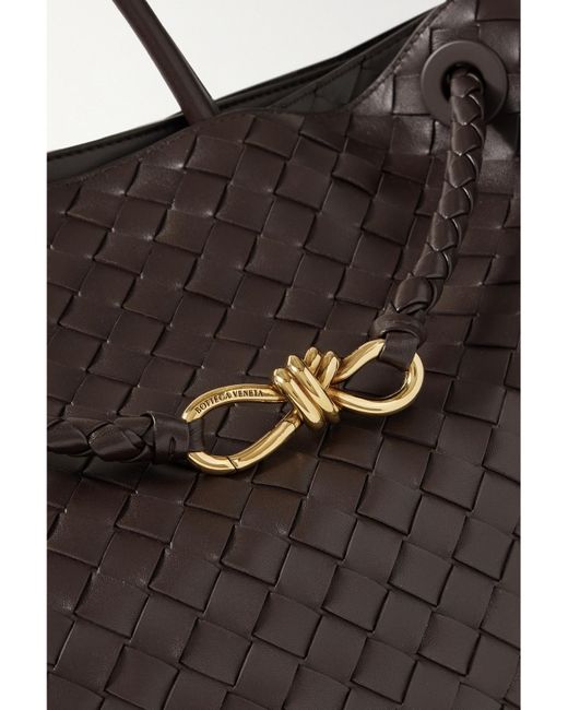 Bottega Veneta Black 'Andiamo Large' Shopper Bag