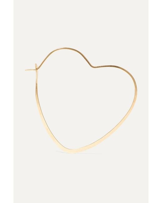Melissa Joy Manning Metallic 14-Karat Hoop Earrings