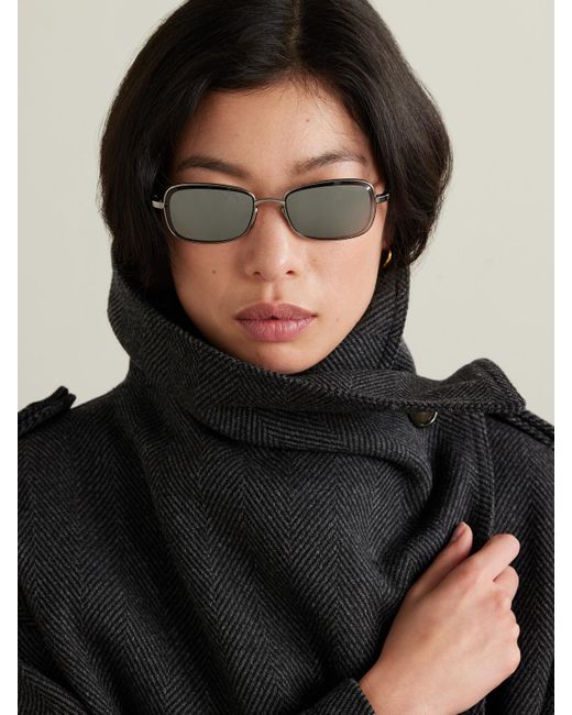 Loewe Gray Square-Frame-Tone Sunglasses