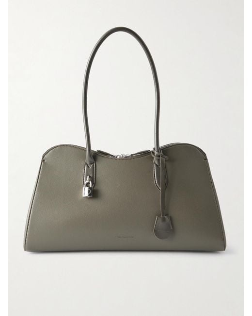 Stella McCartney Natural Ryder Embellished Textured Vegan Tote