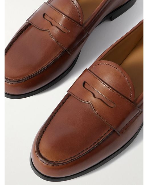 Church's Natalie Leather Loafers in Brown | Lyst