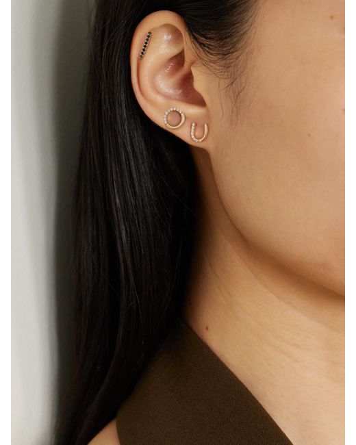 Melissa Joy Manning Natural 14-Karat Recycled Diamond Earrings