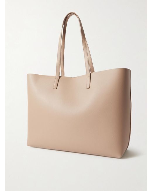 Saint Laurent Natural East/West Leather Tote