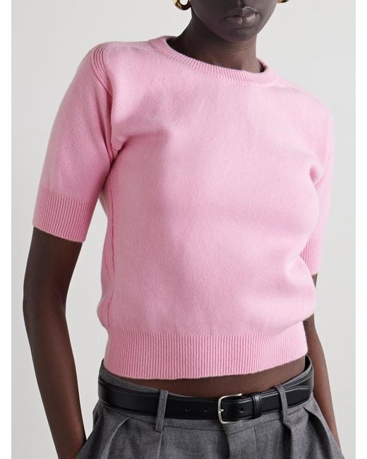 Sa Su Phi Pink Cashmere Sweater