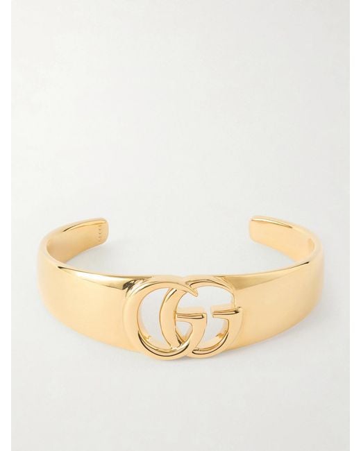 Gucci Natural Gg Marmont-Tone Bangle