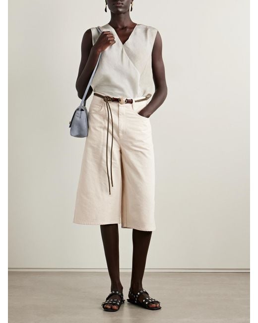 Kallmeyer Natural Hayes Denim Shorts