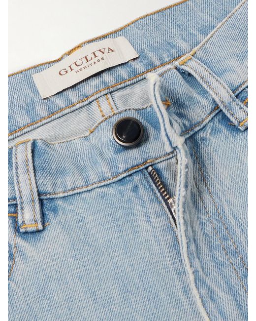 Giuliva Heritage Blue Dana Mid-Rise Wide-Leg Jeans