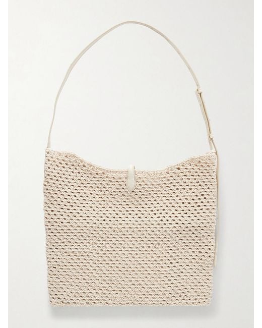 Polo Ralph Lauren Natural Polo Play Woven Cross Body Bag