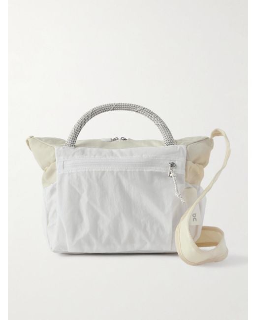On Shoes Zendaya Track Pack Mini Elite Recycled-Shell Shoulder Bag