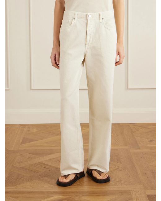 Agolde Natural Low Slung Baggy Organic Boyfriend Jeans