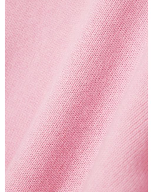 Anine Bing Pink Lee Cashmere Sweater