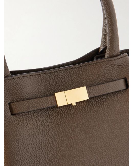 Sac À Main En Cuir Texturé New York Midi DeMellier London en coloris Brown