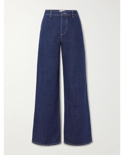 LIBEROWE Blue Annie High-Rise Wide-Leg Jeans