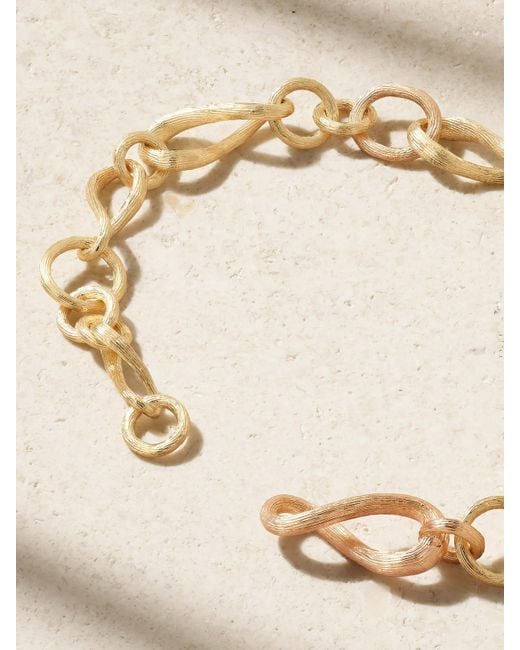 Ole Lynggaard Copenhagen Natural Love Mini 18-Karat And Rose Bracelet