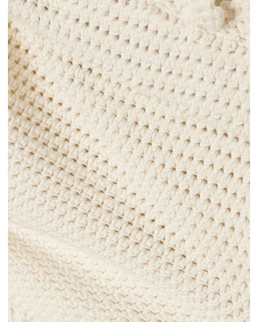 Posse Natural Dylan Crocheted Shorts