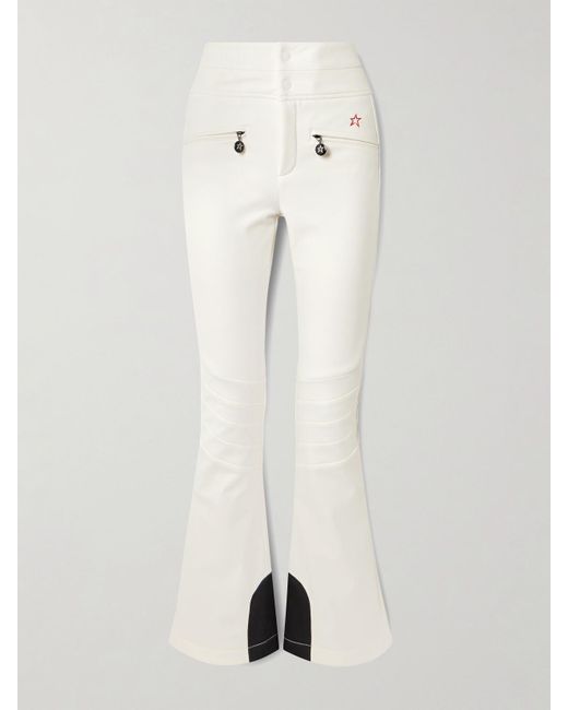 Perfect Moment Natural Aurora Ausgestellte Skihose Mit Stickerei