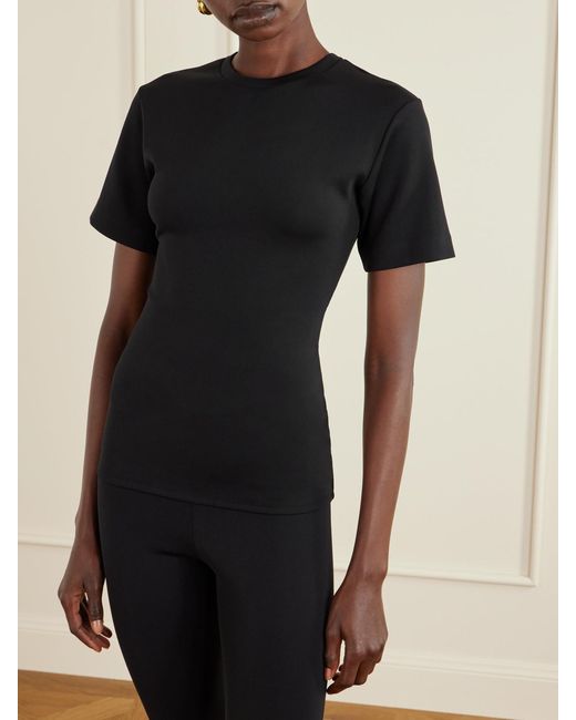 FFORME Black Romi Scuba T-Shirt