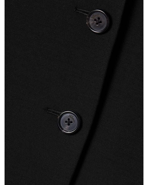 Khaite Black Jameson Crepe Jacket