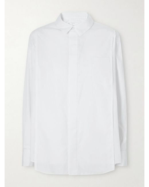 Sacai White Poplin Shirt