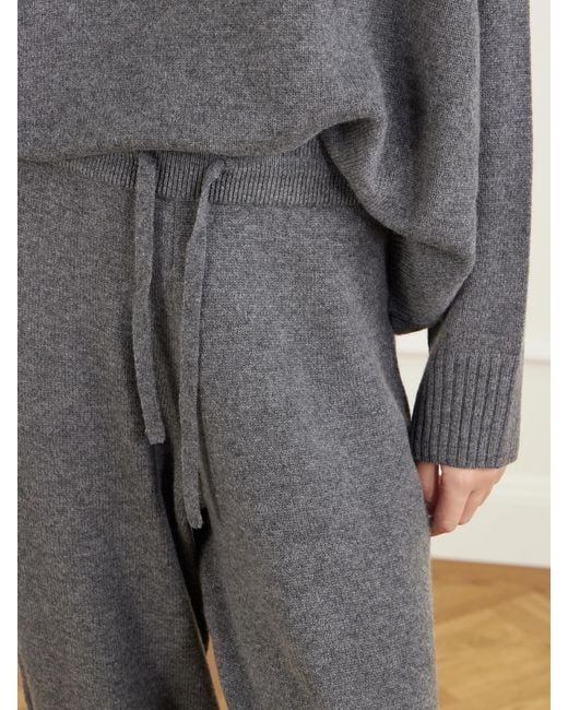 arch4 Gray Oli Cashmere Hoodie And Pants Set