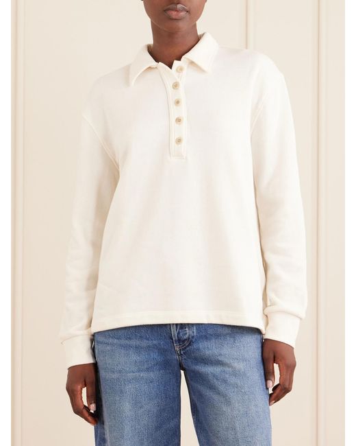 Citizens of Humanity Natural Fleece Polo Shirt