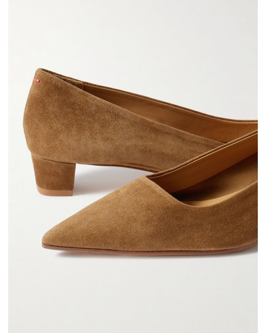 Escarpins En Daim Judi Aeyde en coloris Brown