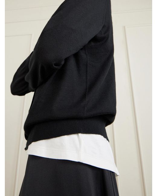 arch4 Black Marisol Cashmere Cardigan