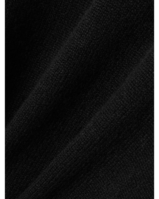 Khaite Black Leta Cashmere Sweater