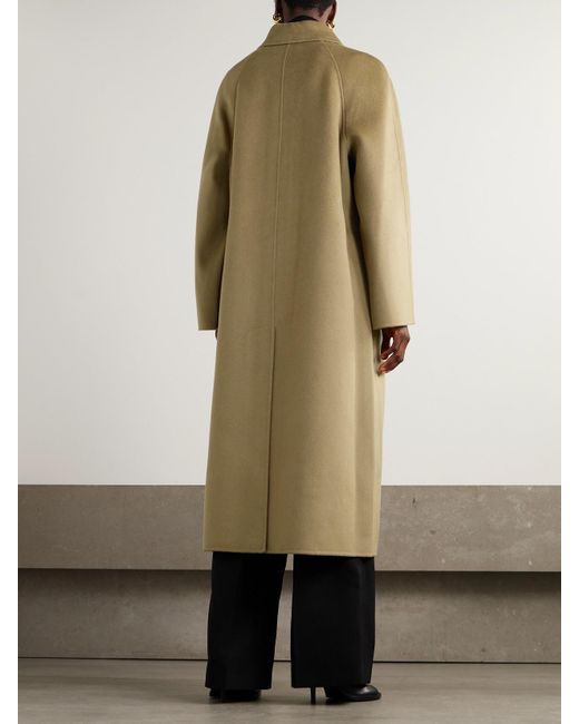Rohe Natural Leandra Wool And Cashmere-Blend Coat