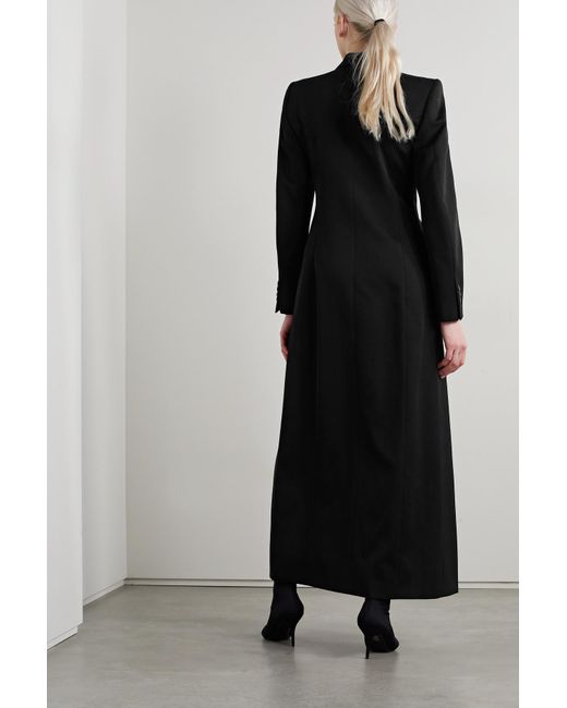 Balenciaga black shop coat