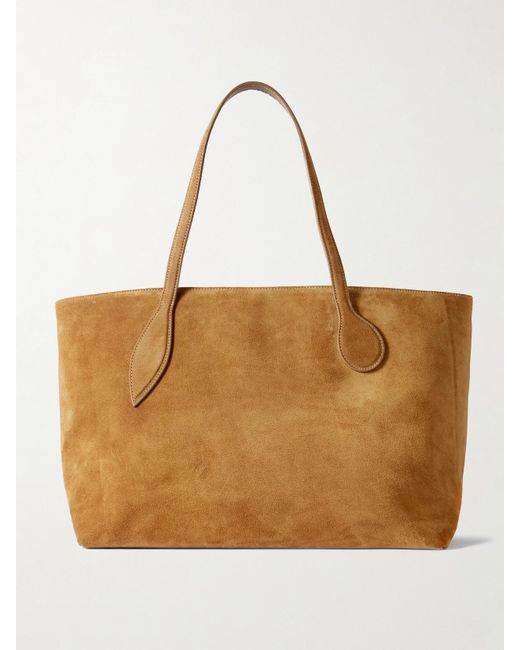 Liffner Natural Mega Sprout Suede Tote