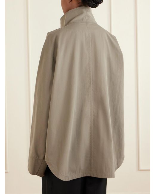 Totême Natural Cotton-Blend Shell Jacket