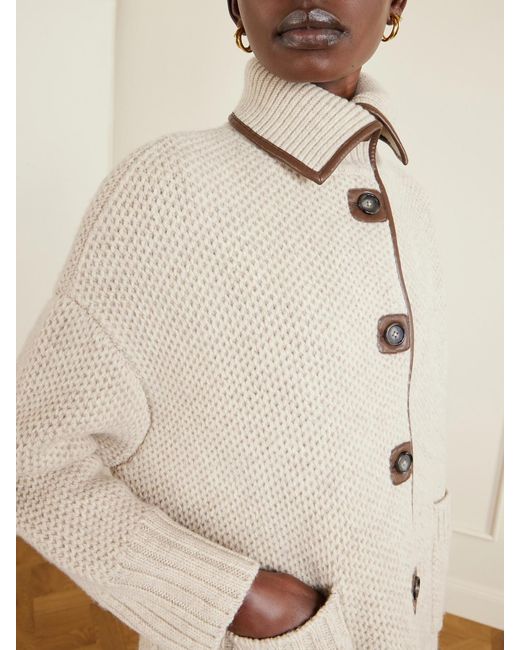 Altuzarra Natural Llewellyn Wool Jacket