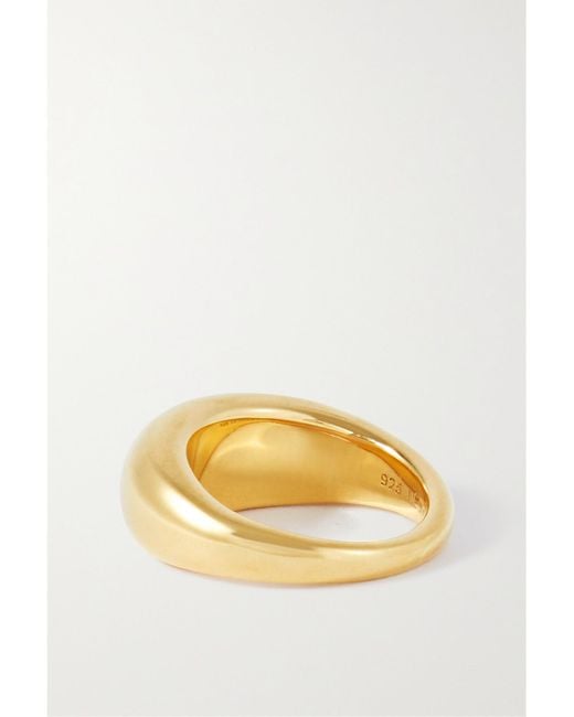 LIE STUDIO Metallic The Anna-Plated Ring