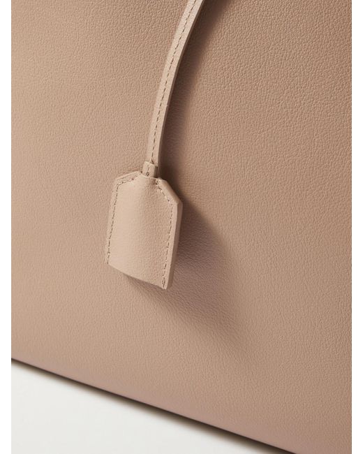 Saint Laurent Natural East/West Leather Tote