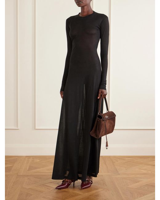 Balenciaga Brown City Embellished Leather Mules