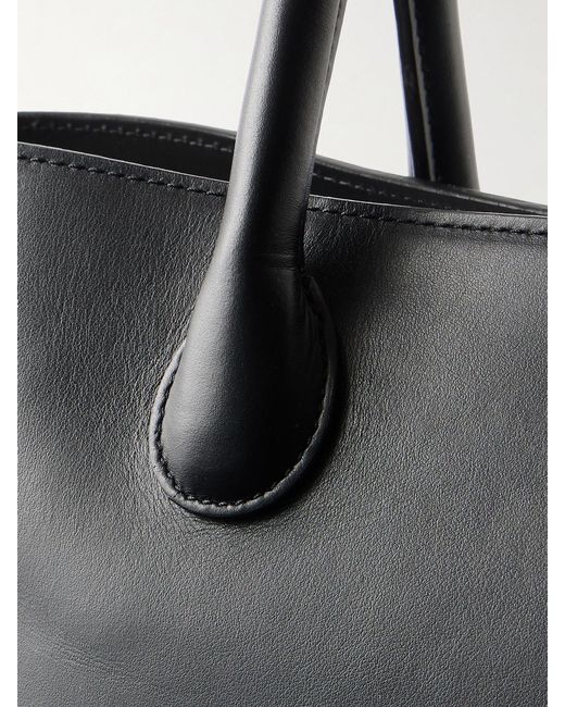 LIE STUDIO Black The Grace Leather Tote