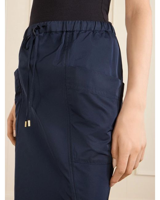 Alaïa Blue Shell Skirt