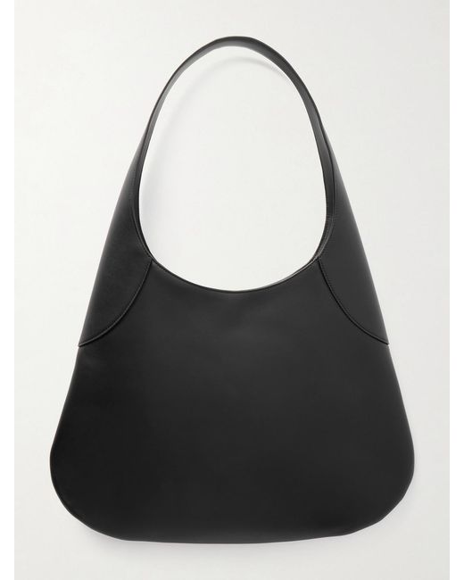 Khaite Black Joan Large Leather Tote