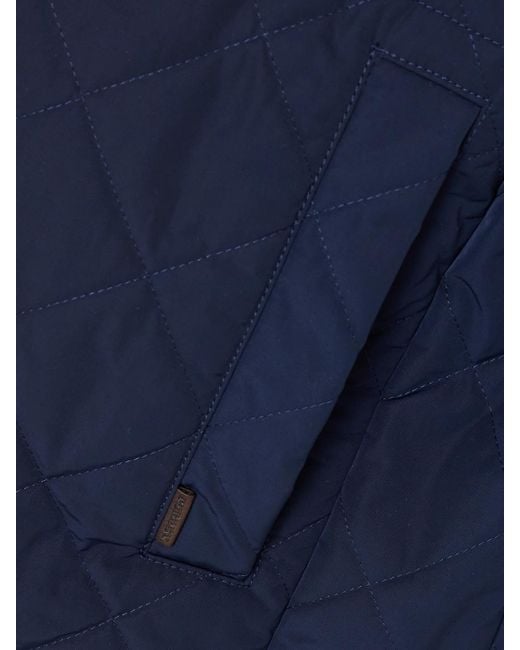 James Purdey & Sons Blue Quilted Shell Jacket