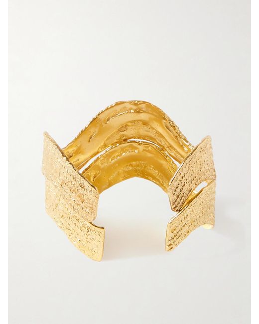 YSSO Metallic Dionysus Set Of Two-Plated Cuffs