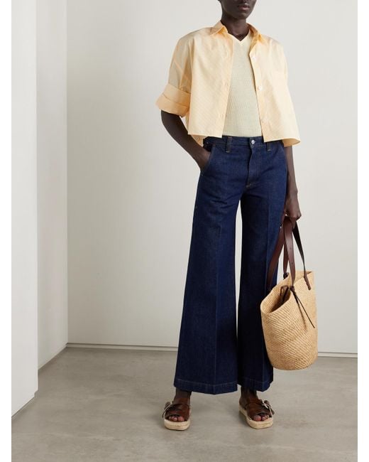 Twp Natural Next Ex Striped Cotton-Poplin Shirt