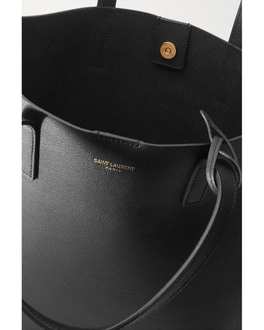 Saint Laurent Black Toy North/South Leather Tote