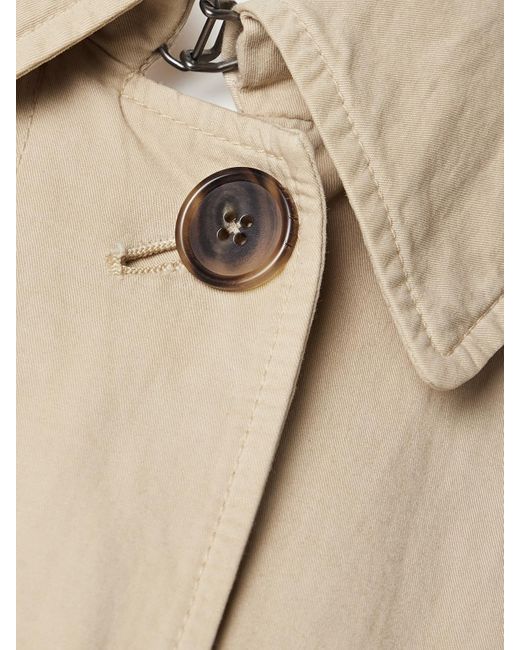 The Row Natural Tavishina Cotton And Linen-Blend Coat