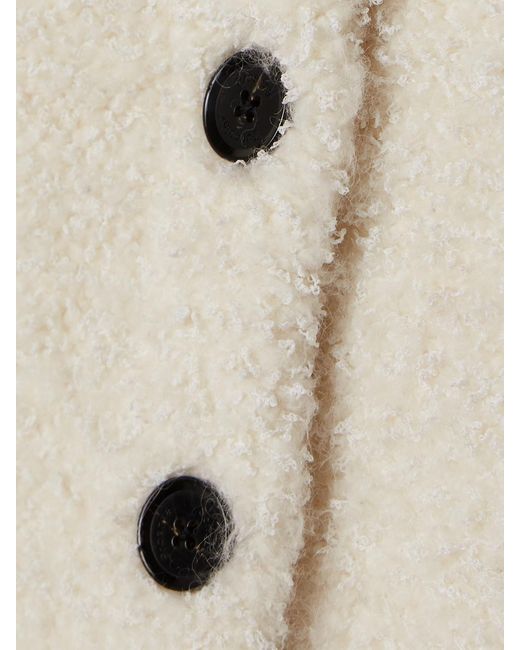 Proenza Schouler Natural Sylvie Bouclé-Knit Alpaca-Blend Jacket