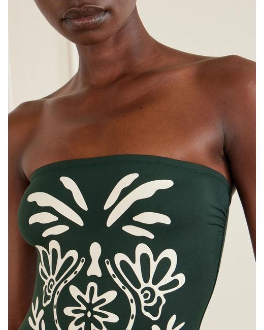 Eres Green Printed Swimsuit
