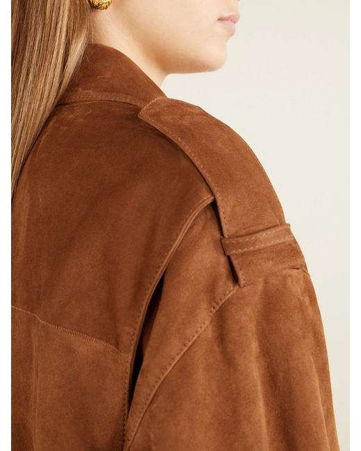 Arma Brown Halti Suede Jacket